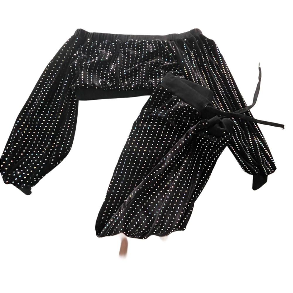 Chrome jogger and top set